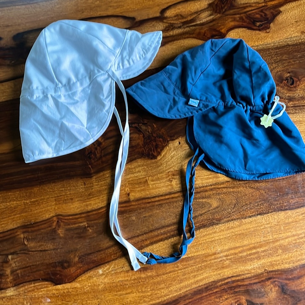 Sun protection hats - 2 to 4 T — $13 for both